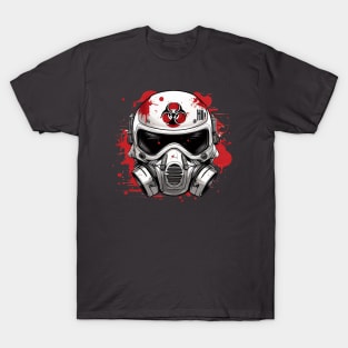 Biohazard Mask helmet T-Shirt